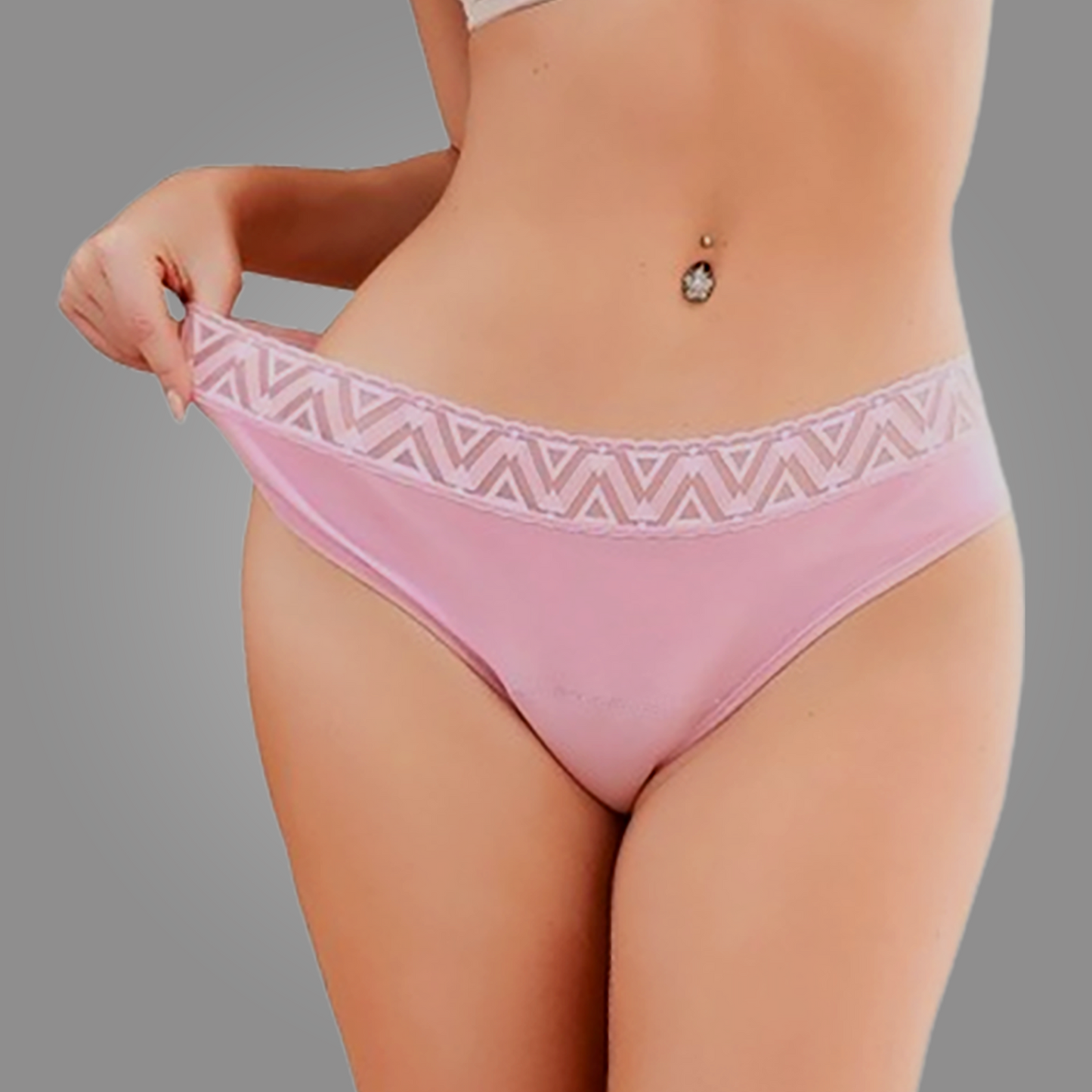 Culotte Rose (Flux moyen)👙 3 culotte achetée = Livraison gratuite
