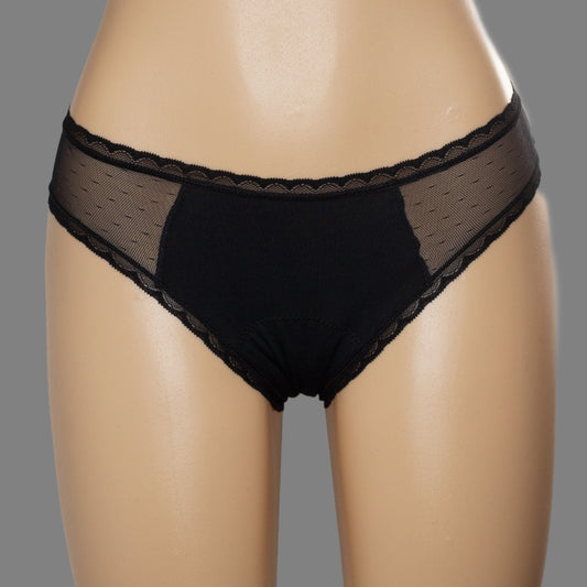 Culotte dentelle noire (Flux moyens)👙 3 culotte achetée =  Livraison gratuite