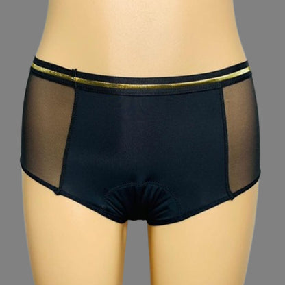 Culotte Noir avec or (Flux très abondants)👙 3 culotte achetée =  Livraison gratuite