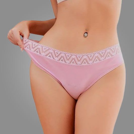 Culotte Rose (Flux moyen)👙  3 culotte achetée =  Livraison gratuite